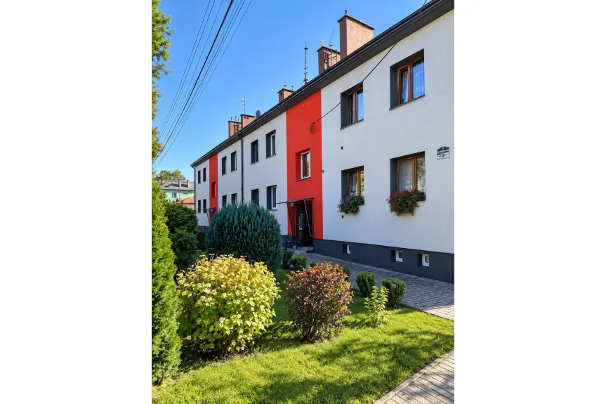 będziński, Bobrowniki, Rogoźnik, Osiedle Robotnicze, ROGOŹNIK - OSIEDLE ROBOTNICZE | 47,1 m² | PARTER | 2 POKOJE | 3-STRONNE